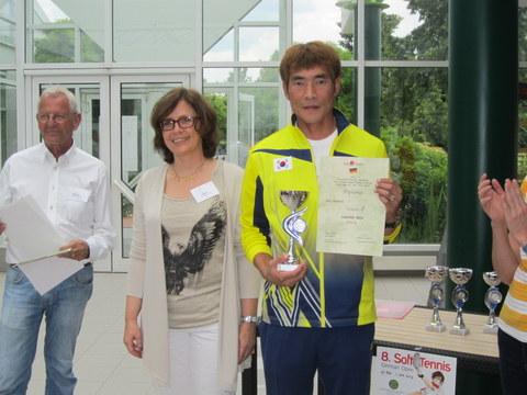 Sieger Herren-Einzel: Jaewon Han, Korea